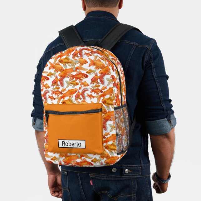 Goldfish Printed Backpack (Insitu (Model))