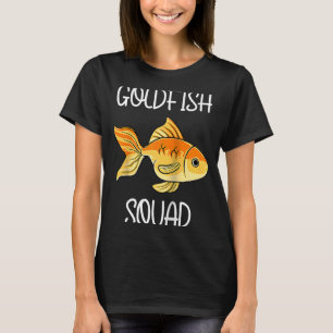 Goldfish Squad Cute Fish Hobby Aquaristics Raglan T-Shirt