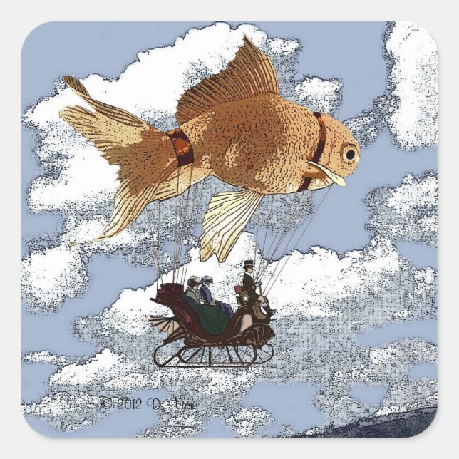 Goldfish Sticker (Front)