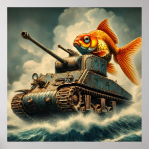 “Goldfish Tank Adventure” Poster