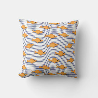 Goldfish Throw Pillow