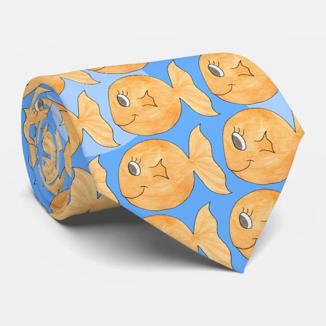 Goldfish. Tie (Rolled)