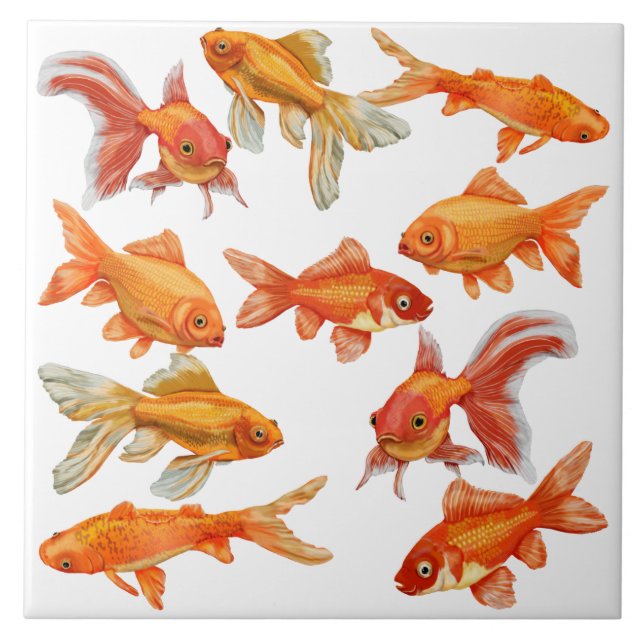 Goldfish Tile (Front)