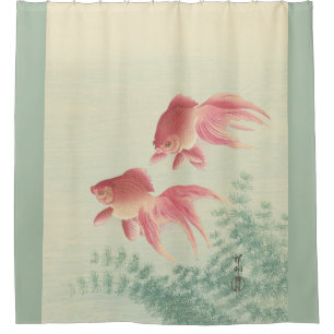 Goldfish Vintage Japanese Woodblock Print