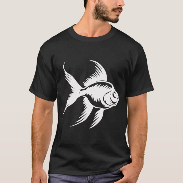Goldfish (White) T-Shirt (Front)