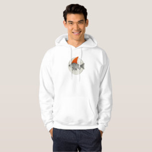 Goldfish with a Shark Fin Hoodie