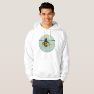Goldfish with a Shark Fin Hoodie
