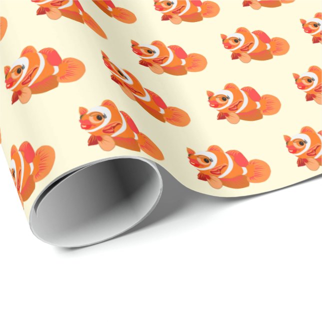 Goldfish Wrapping Paper (Roll Corner)