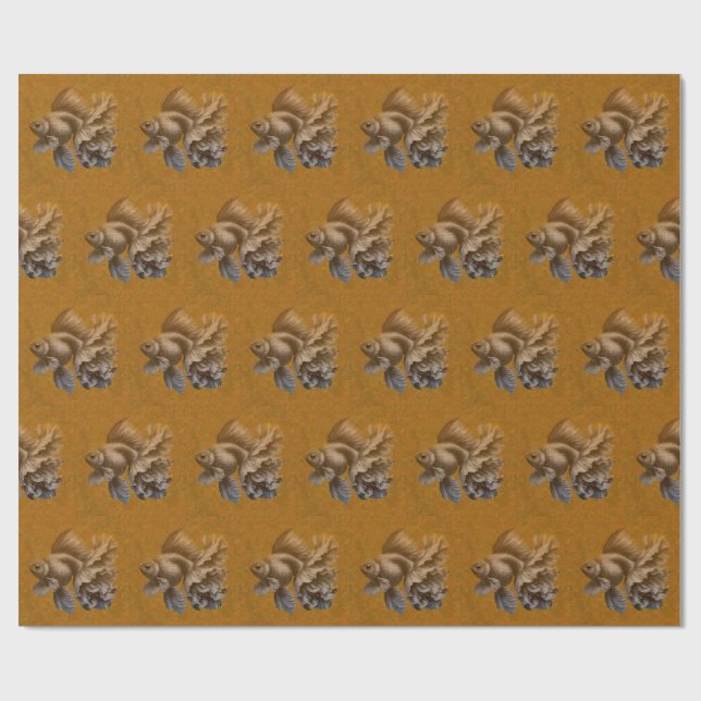Goldfish Wrapping Paper (Flat)