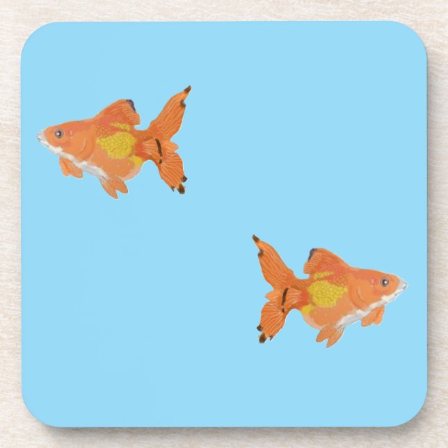 goldfishes coaster (Front)