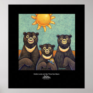 Goldie Locks and the Three Sun Bears Poster