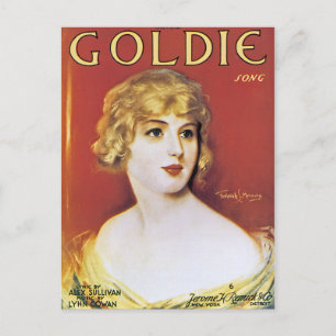 Goldie Song Postcard