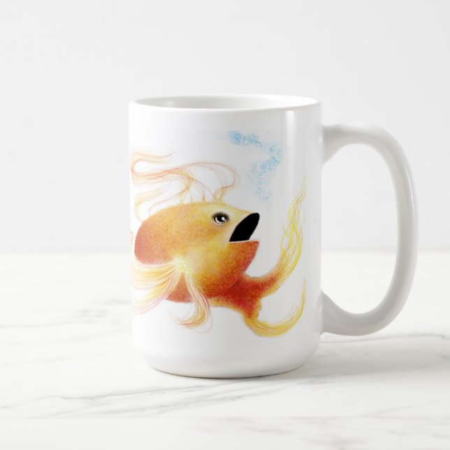 Goldielox 15 oz Classic White Mug (Right)