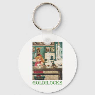Goldilocks and the Three Bears Keychain