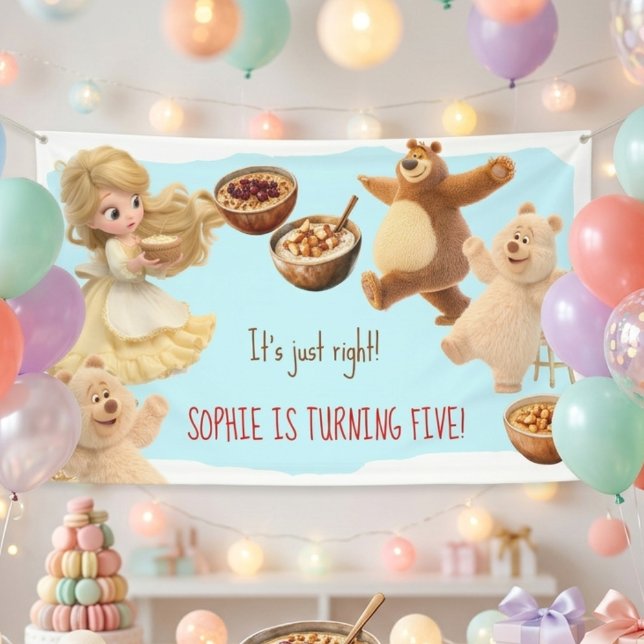 Goldilocks  Birthday  Banner (Creator Uploaded)