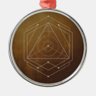 Goldish Metal Ornament