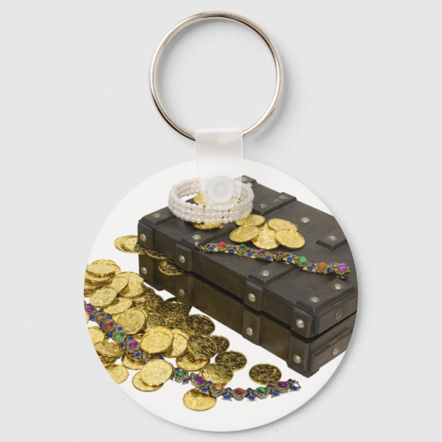GoldJewelryTreasure092009 Keychain (Front)