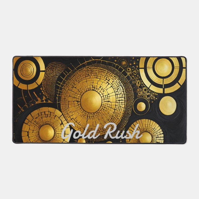GoldRush 1 Desk Mat (Front)