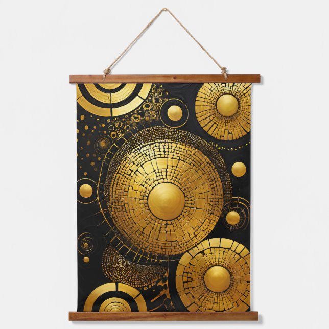 GoldRush 1 Hanging Tapestry (Front)