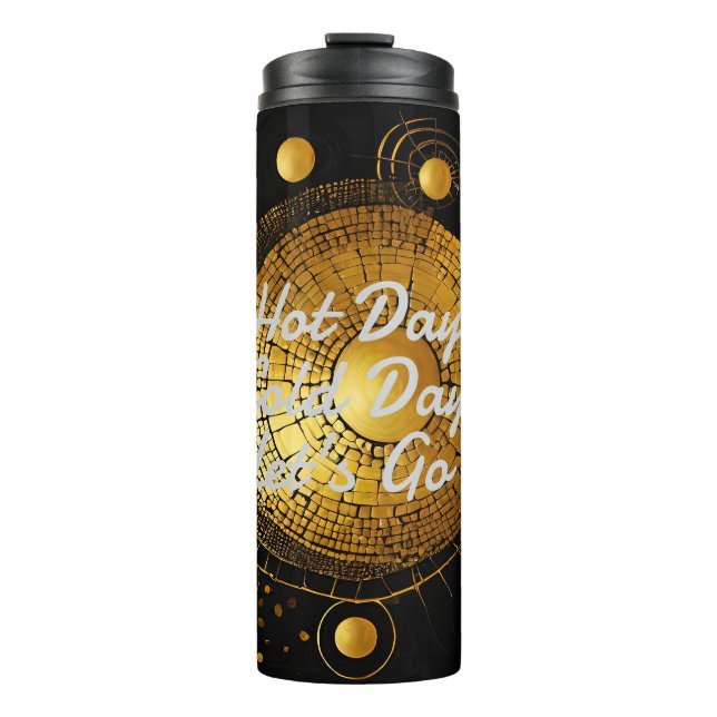 GoldRush 1 Thermal Tumbler (Front)