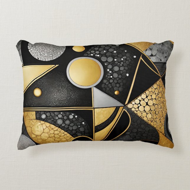 GoldRush 5 Accent Pillow (Front)