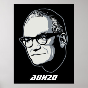 Goldwater AuH2O Customizable Poster
