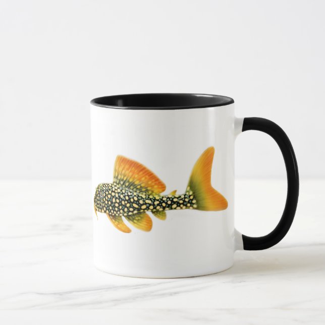 Goldy Sunshine Pleco Mug (Right)
