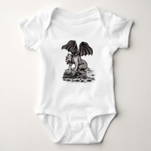 Golem Gargoyle Baby Bodysuit