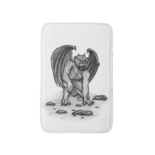 Golem Gargoyle Bath Mat
