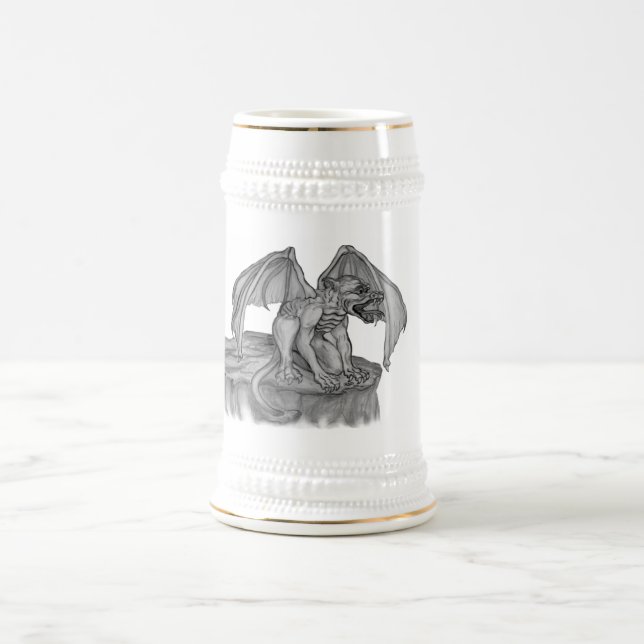 Golem Gargoyle Beer Stein (Center)