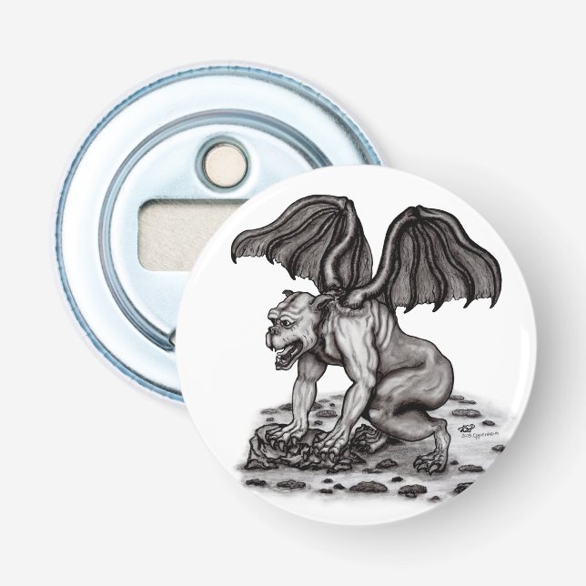 Golem Gargoyle Bottle Opener (Front)