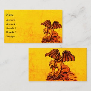 Golem Gargoyle Business Card