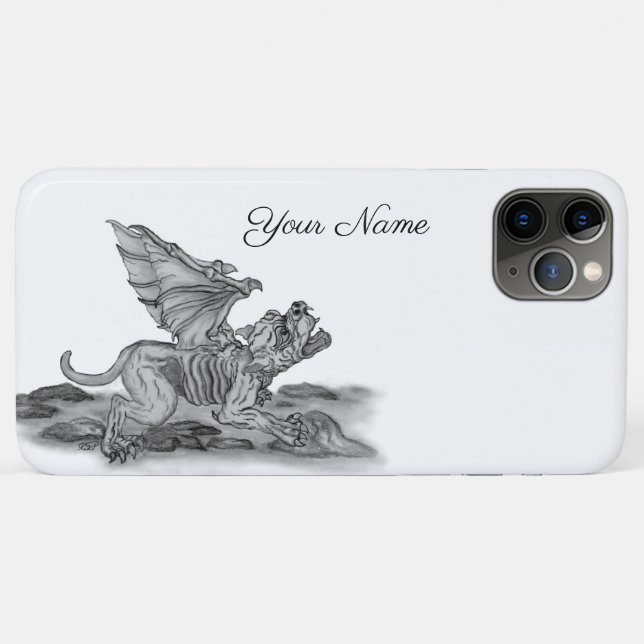 Golem Gargoyle Case-Mate iPhone Case (Back (Horizontal))
