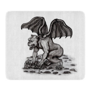 Golem Gargoyle Cutting Board