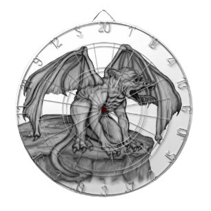 Golem Gargoyle Dartboard