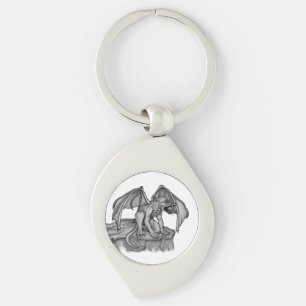 Golem Gargoyle Keychain