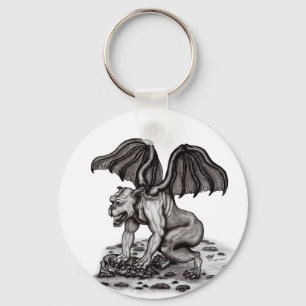 Golem Gargoyle Keychain