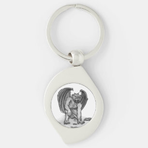Golem Gargoyle Keychain