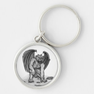 Golem Gargoyle Keychain