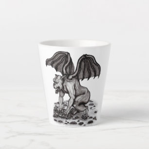 Golem Gargoyle Latte Mug
