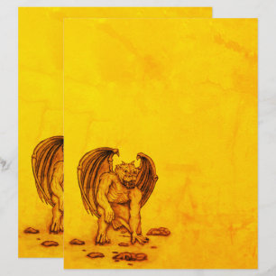Golem Gargoyle Letterhead