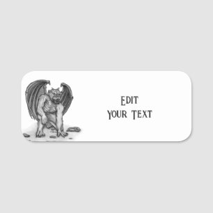 Golem Gargoyle Name Tag