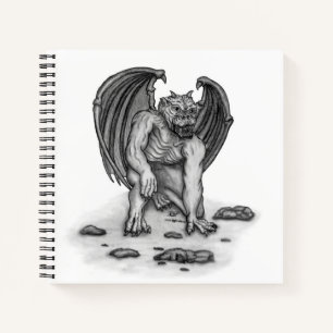 Golem Gargoyle Notebook