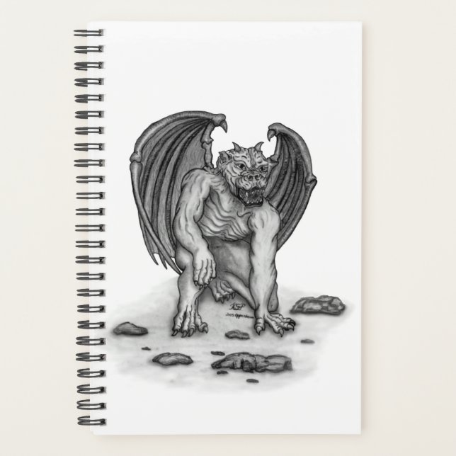 Golem Gargoyle Planner (Front)