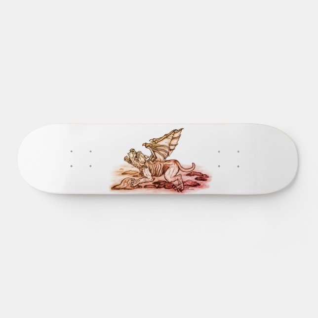 Golem Gargoyle Skateboard (Horz)
