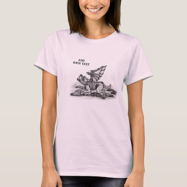 Golem Gargoyle T-Shirt (Front)
