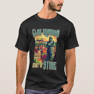Golem of Prague Legend Jewish Rabbi Clay Man Prote T-Shirt