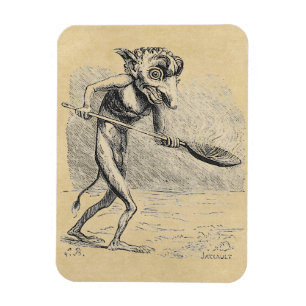 Golem Stirs the Cauldron Magnet