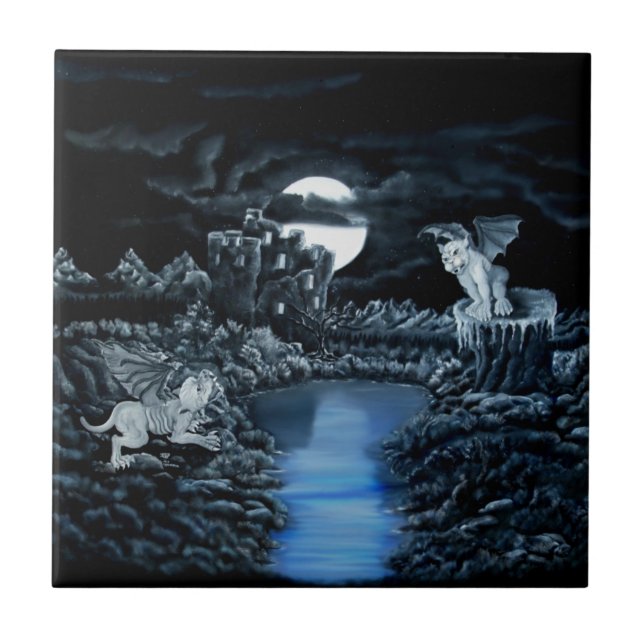 Golem vs Dolem District Fight Tile (Front)