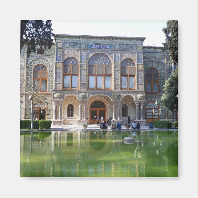 Golestan palace Tehran Iran Magnet (Front)